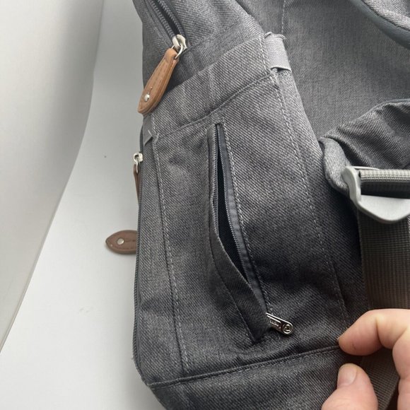 Dikaslon Diaper Bag Backpack Gray GR41 - Picture 5 of 6